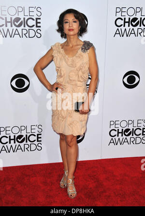 Los Angeles, California, USA. 8th Jan, 2014. Ming Na Wen attending the 2014 People's Choice Awards Red Carpet Arrivals held at Nokia Theatre L.A. Live in Los Angeles, California on January 8, 2014. 2014 Credit:  D. Long/Globe Photos/ZUMAPRESS.com/Alamy Live News Stock Photo