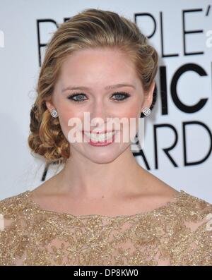 Greer Grammer at arrivals for 40th Annual The People's Choice Awards 2014 - ARRIVALS, Nokia Theatre L.A. Live, Los Angeles, CA January 8, 2014. Photo By: Dee Cercone/Everett Collection Stock Photo