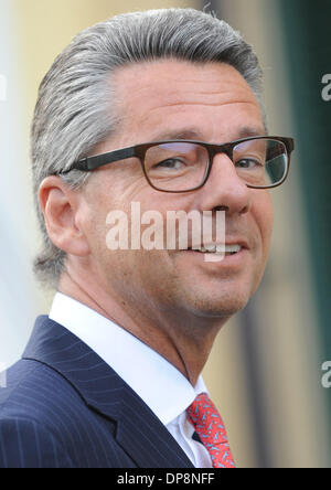 Wildbad Kreuth, Germany. 08th Jan, 2014. The president of the Federation of German Industry (BDI) Ulrich Grillo, pictured during the winter proceedings in Wildbad Kreuth, Germany, 08 January 2014. Photo: Andreas Gebert/dpa/Alamy Live News Stock Photo