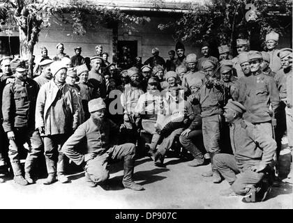 World War 1. Russian and Serbian prisoners of War. Ca. 1915-18 Stock ...