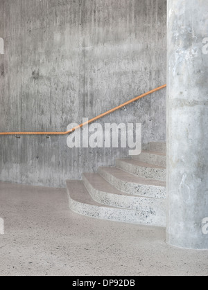 SEB Headquarters staircase interior, Copenhagen, Denmark Stock Photo ...