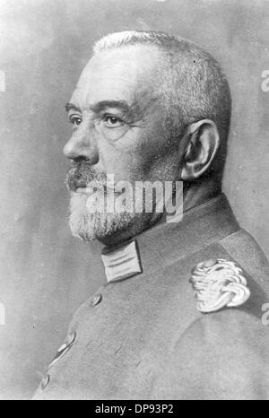 Portrait of the Chancellor of the German Empire Theobald von Bethmann Hollweg around 1916/1917. Fotoarchiv für Zeitgeschichte Stock Photo