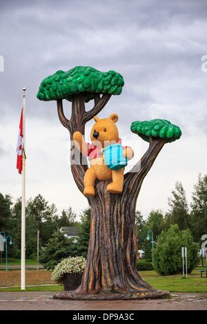 Winnie the Pooh mug with Christmas decoration for sell in Christmas market  in Massachusetts MA, USA Stock Photo - Alamy