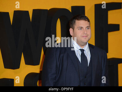 London, UK. 9th January 2014. Celebrites arrives at the UK Premiere - the Wolf of Wall Street at Leicester Square in London, 9th January 2014, Photo by See Li/Alamy Live News Stock Photo