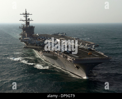 Aircraft carrier USS Carl Vinson Stock Photo