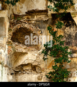 Plomin Istria Croatia old fisherman village details Stock Photo