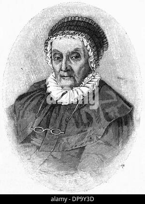 Caroline Lucretia Herschel (1750 – 1848) German Astronomer Stock Photo ...