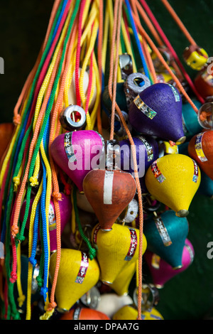 String of tops, Spice Market, Istanbul, Turkey Stock Photo