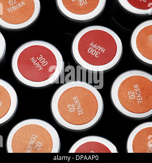 Group of lipsticks Stock Photo