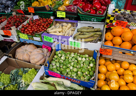 the barrow fruit and veg greengrocers store in moira county down Stock ...