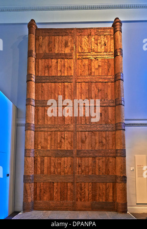 Department of the Middle East, Room 9 – Nineveh Palace Reliefs. Formerly the Department of the Ancient Near East Stock Photo