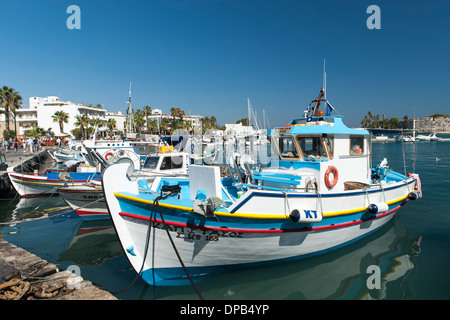 Boats in the marina on Greek island of Kos. Stock Photo