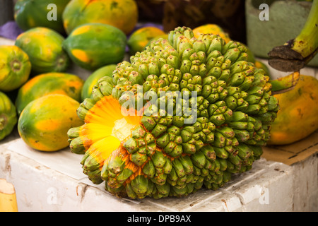 Screw pine fruit Market in Male Maldives Stock Photo