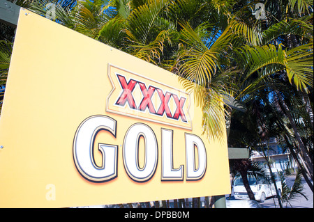 XXXX Gold Sign. Australia Stock Photo - Alamy