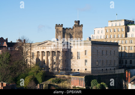 The Moot Hall and crown courts Newcastle upon Tyne north east England UK Stock Photo