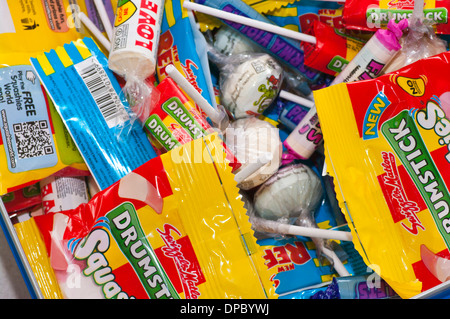 british Traditional Sweetshop Sweets Stock Photo