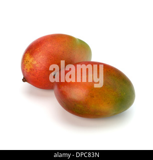 Mango fruit isolated on white background Stock Photo