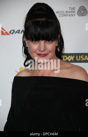 Los Angeles, USA. 11 January 2014. US-american actress Pauley Perrette attends the 2014 G'Day USA Los Angeles black tie gala at JW Marriott Hotel at L.A. LIVE in Los Angeles, USA, on 11 January 2014. Credit:  dpa picture alliance/Alamy Live News Stock Photo