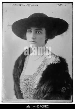 Mrs. David Crompton (LOC) Stock Photo