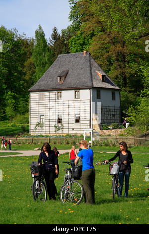Goethe Garden House in Ilm Park, Weimar, Thuringia, Germany
