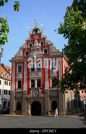 Town hall, Gotha, Thuringia, Germany, Europe Stock Photo