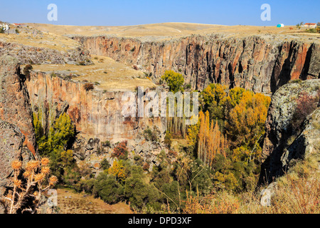 Ihlara valley in turkey Stock Photo