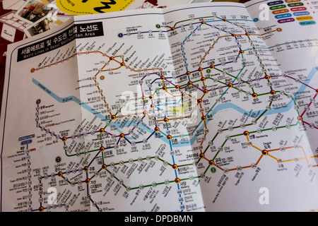 Transit Maps: Photo – Seoul Metro Pen Map