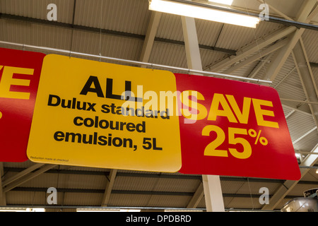 Inside A B&Q Store, UK Stock Photo - Alamy