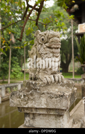Detail from the One Pillar Pagoda in Hanoi, Vietnam Stock Photo