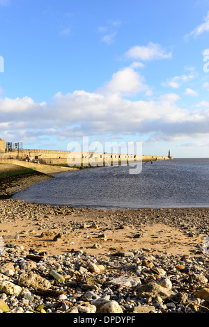 Tynemouth Pier Stock Photo