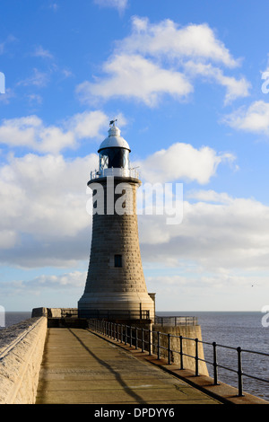 Tynemouth Pier Stock Photo