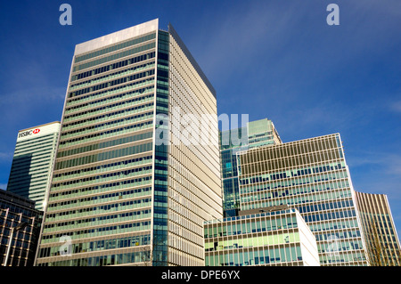 London - Modern office buildings at Canary Wharf Stock Photo - Alamy