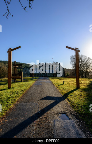 Kielder Castle Stock Photo