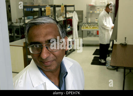 (Published 6/13/2006, C-1)  June 1, 2006 MAHENDRA RAO(cq), head of Invitrogen's stem cell division used to work for the National Institute of Health.  John Gastaldo/The San Diego Union-Tribune/Zuma Press. Stock Photo