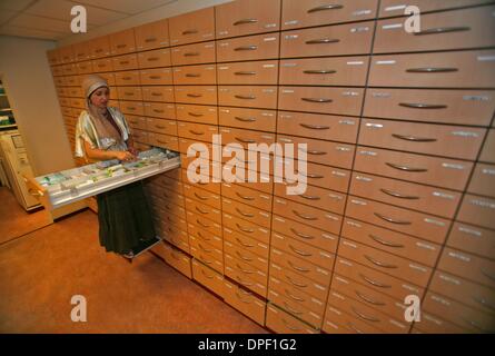 Pharmacists are health professionals who practice the science of pharmacy Stock Photo