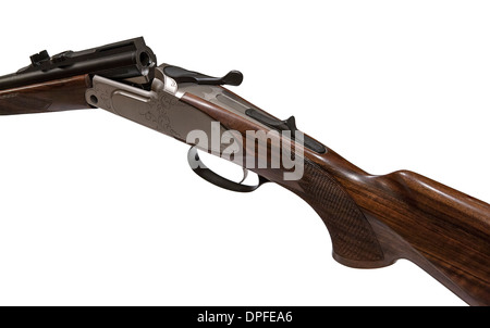 carbine Krieghoff gauge 8x57 Detail Stock Photo