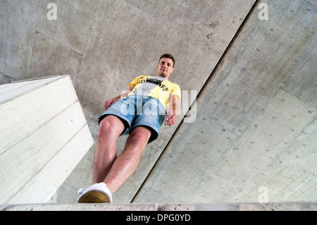 Young man in casual wear Stock Photo