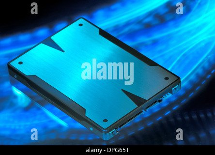 speed solid state drive storage Stock Photo