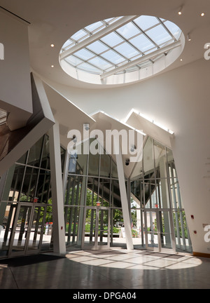 Interior image of the Vassar street entrance to the Stata Centre, M.I.T., Cambridbe, Stock Photo