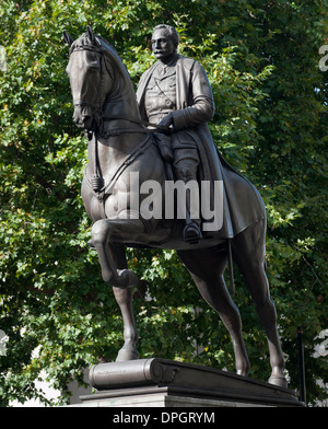 Statue of Earl Haig, Whitehall, London, England, UK. Stock Photo