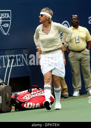 Aug. 26, 2006 - New York, New York, U.S. - K49404ML.ARTHUR ASHE KID'S DAY AT THE US OPEN, FLUSHING, NY 08-26-2006.  -    2006.ELLEN DEGENERES(Credit Image: © Mitchell Levy/Globe Photos/ZUMAPRESS.com) Stock Photo