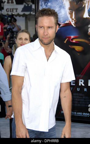 June 21, 2006 - Hollywood, California, U.S. - K48403MG.''SUPERMAN RETURNS'' WORLD PREMIERE .MANN VILLAGE & BRUIN THEATRES, WESTWOOD, CA .06-21-2006.  -   2006.MICHAEL ROSENBAUM(Credit Image: © Michael Germana/Globe Photos/ZUMAPRESS.com) Stock Photo