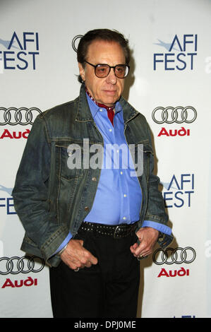 Nov. 10, 2006 - Hollywood, California, U.S. - Peter Bogdanovich during the AFI Fest 2006 presentation of VENUS held on the Arclight Parking Structure Rooftop, on November 9, 2006, in Los Angeles..   -    K50698MGE(Credit Image: © Michael Germana/Globe Photos/ZUMAPRESS.com) Stock Photo