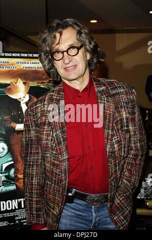 Mar. 13, 2006 - Hollywood, California, U.S. - K47049MG.'' DON'T COME KNOCKING '' LOS ANGELES PREMIERE FINE ARTS THEATRE, BEVERLY HILLS, CA 03-13-2006.   /    2006. WIM WENDERS.(Credit Image: © Michael Germana/Globe Photos/ZUMAPRESS.com) Stock Photo