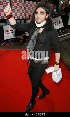 Oct. 12, 2006 - Roundhouse, CAMDEN, LONDON - AVID MERRION.TV PERSONALITY.VODAFONE LIVE MUSIC AWARDS.ROUNDHOUSE, CAMDEN, LONDON.11-Oct-06.DIE19074.CREDIT:  -   K51014(Credit Image: © Globe Photos/ZUMAPRESS.com) Stock Photo