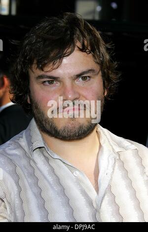 Sept. 22, 2006 - Hollywood, LOS ANGELES, USA - JACK BLACK.ACTOR.NACHO LIBRE, WORLD PREMIERE.CHINESE THEATRE, HOLLYWOOD, LOS ANGELES, USA.12-Jun-06.LAR71878.K51205.CREDIT:(Credit Image: © Globe Photos/ZUMAPRESS.com) Stock Photo