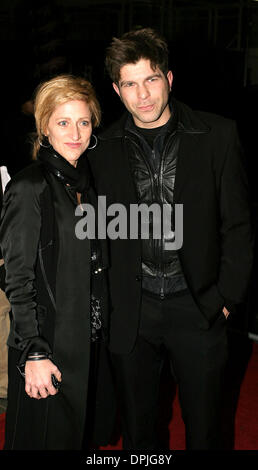 Dec. 13, 2005 - 12 December 2005 - New York,NY - Edie Falco and Guest attends premiere of movie ''The Three Burials of Melquides Estrada'', a Sony Pictures Classics release at The Paris Theater.  ***Digital Image***   ANTHONY G. MOORE-   2005.K46247AGM(Credit Image: © Globe Photos/ZUMAPRESS.com) Stock Photo