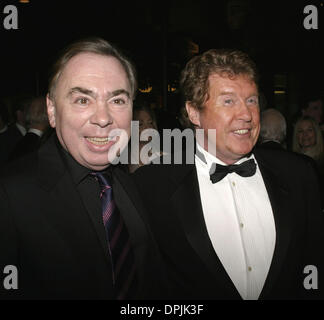 Jan. 11, 2006 - 09 January 2006 - New York, NY - Andrew Lloyd Webber and Michael Crawford attends celebration of ''The Phantom of the Opera'' Broadway play's 7,486th performance, marking Phantom as becoming longest-running show in Broadway history at The Majestic Theatre.  ***Digital Image***   Credit:  Anthony G. Moore/   K46371AGM(Credit Image: © Globe Photos/ZUMAPRESS.com) Stock Photo
