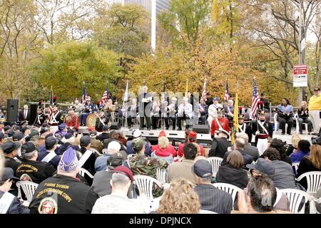 Nov. 11, 2006 - New York, NY, USA - 11 November 2006 - New York, NY USA - 2006 NYC Veterans Day Parade Opening Ceremony on 5th Avenue.  2006 parade theme ''Still Serving Proudly''.   Credit:  Anthony G. Moore/   K50777AGM(Credit Image: © Globe Photos/ZUMAPRESS.com) Stock Photo