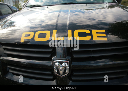 A Cape Breton Regional Police cruiser in North Sydney, N.S., July 18, 2013. Stock Photo